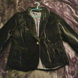 Black Velvet Daisy Fuentes jacket size 22 plus